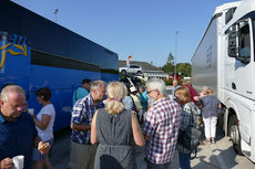 Sankt Crescentius on Tour in Ostheim und auf dem Kreuzberg (Foto: Karl-Franz Thiede)